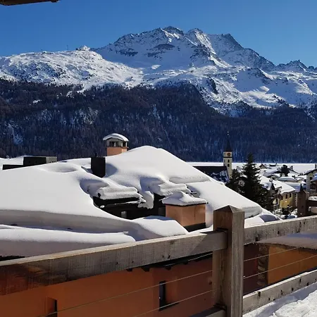 公寓 Chesa Bellaval, Haus La Vuolp 3 1 2-zimmerwohnung *