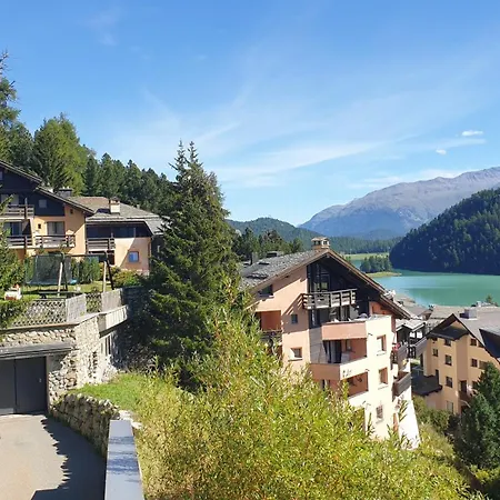 Chesa Bellaval, Haus La Vuolp 3 1 2-zimmerwohnung Silvaplana