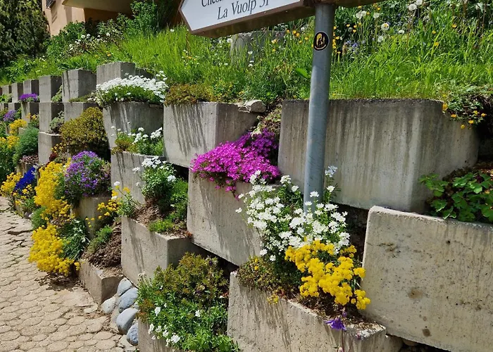 Apartman Chesa Bellaval, Haus La Vuolp 3 1 2-zimmerwohnung Silvaplana