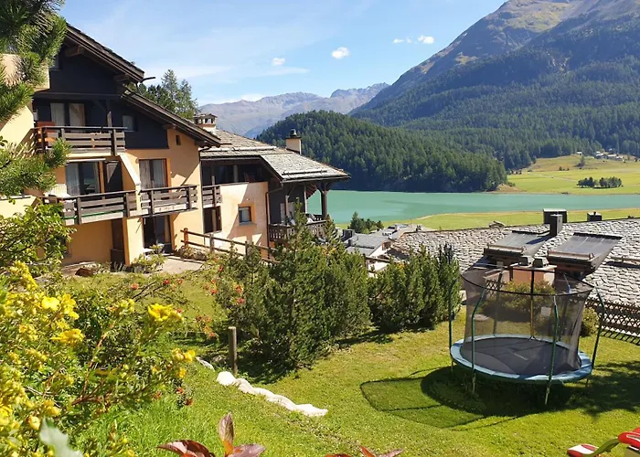 Chesa Bellaval, Haus La Vuolp 3 1 2-zimmerwohnung Silvaplana