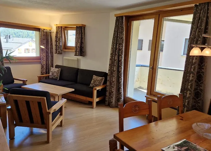 Chesa Bellaval, Haus La Vuolp 3 1 2-zimmerwohnung