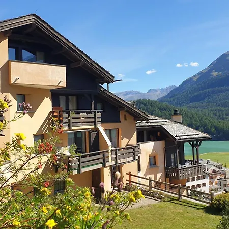 Chesa Bellaval, Haus La Vuolp 3 1 2-zimmerwohnung Сильваплана